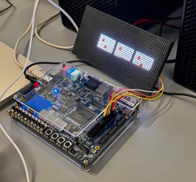 HUB75 RGB LED matrix controller